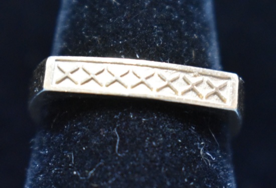 HEAVY DESIGNER GOLD RING!