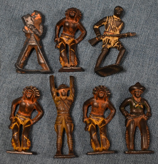 EXTREME ANTIQUE METAL FIGURES!