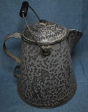 INSANE GRANITE WARE COFFEE POT!