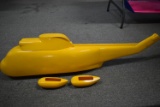 AWESOME YELLOW HELICOPTER BODY!