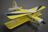 ULTRAFLY OUTRAGE YELLOW AND WHITE BIPLANE!
