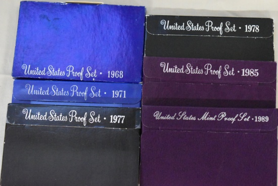 US MINT PROOF COIN SETS!