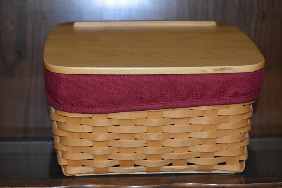 LONGABERGER BASKET CLASSIC CARD KEEPER 12195!