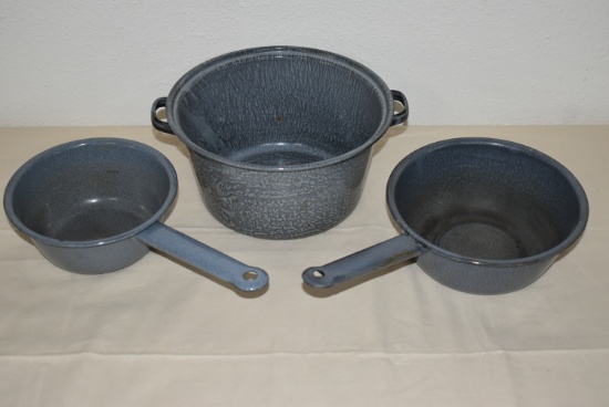 ANTIQUE ENAMEL WARE!