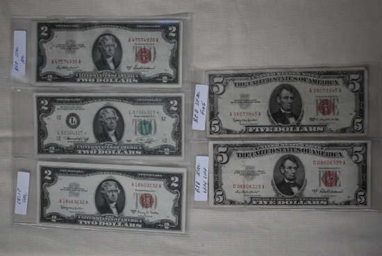 $2 AND $5 RED SEALS!