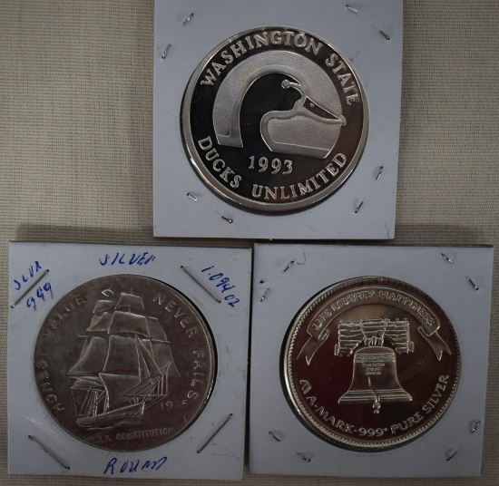 COLLECTOR 1OZ SILVER ROUNDS!
