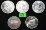 5 SILVER COINS!