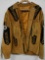 NATIVE ADORNED LEATHER COAT!