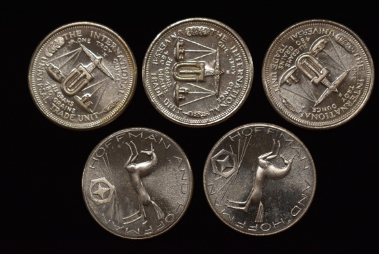HOFFMAN AND HOFFMAN SILVER TRADE UNITS!