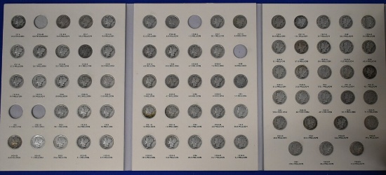MERCURY DIME COLLECTION!