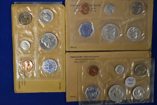 U.S. MINT SILVER PROOF SETS!