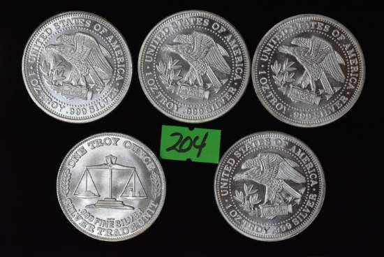 U.S. SILVER TRADE UNITS!
