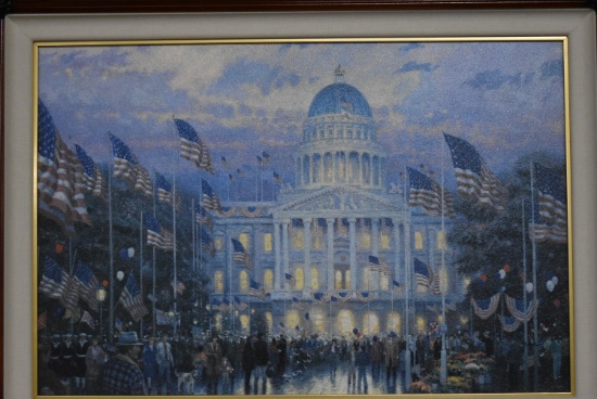 KINKADE "FLAGS OVER THE CAPITOL"!