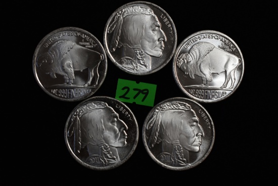1 OZ SILVER BUFFALO'S