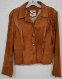 FRINGE LEATHER JACKET!