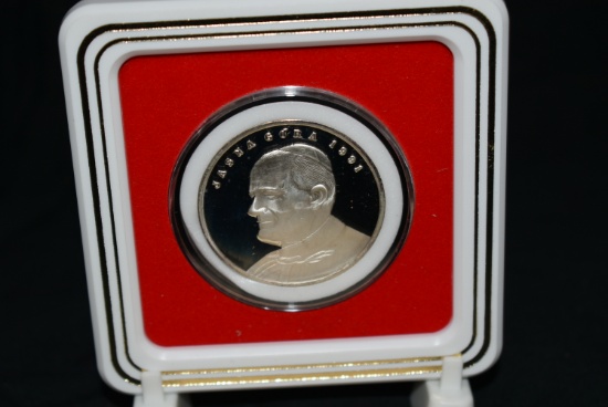 SILVER POPE COIN!
