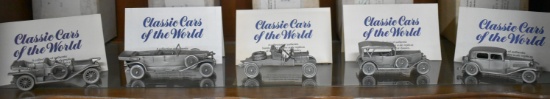 DANBURY MINT PEWTER CARS!