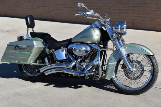 2002 FAT BOY! "CUSTOM FRANKENSTEIN"!