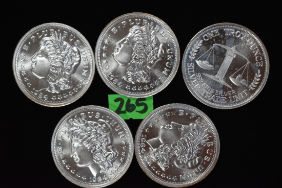 1984 SILVER TRADE UNIT!
