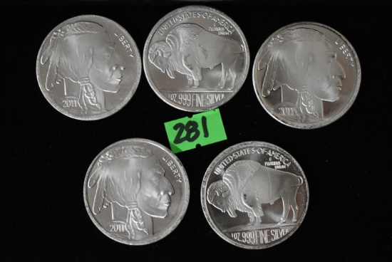 SILVER BUFFALO COINS!