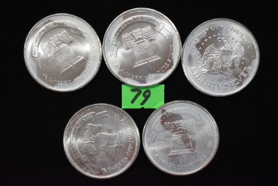LIBERTY SILVER COINS!