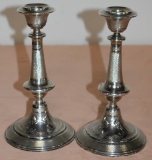 STERLING CANDLESTICKS!