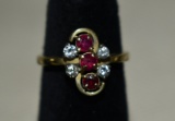 DIAMOND & RUBY RING!