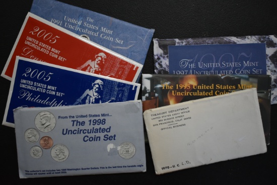 UNCIRCULATED MINT COIN SETS!