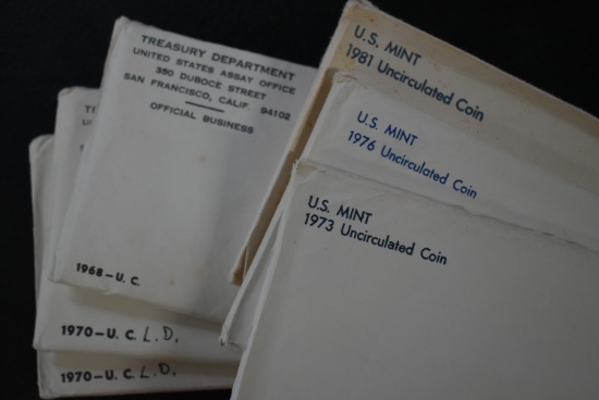 UNCIRCULATED MINT COIN SETS!