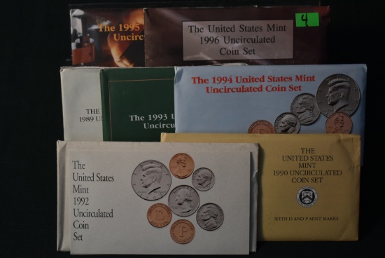 UNITED STATES UNCIRCULATED COIN SETS!