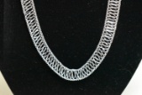 BRILLIANT STERLING NECKLACE!!
