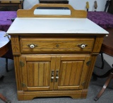 MARBLE TOP COMODE!
