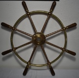 BROWN BROTHERS & CO SHIPS WHEEL!!! E-A