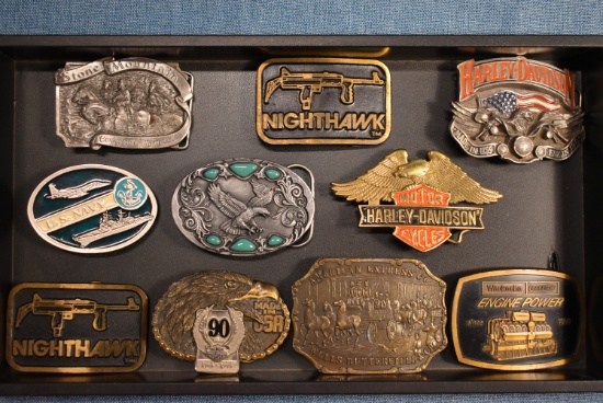 COLLECTOR BUCKLE LOT! #41