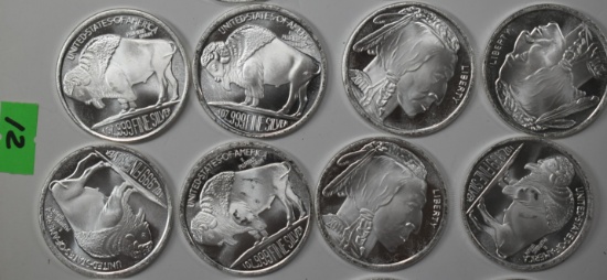 SILVER BUFFALO COINS!