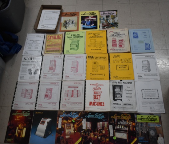 SLOT MACHINE MANUALS & MORE!!