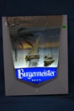 BURGERMEISTER MOTION BEER SIGN!