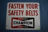 CHAMPION SPARK PLUGS METAL SIGN!!