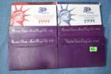 US MINT PROOF AND SILVER PROOF SETS!