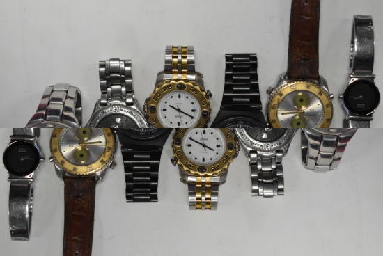 6 ASSORTED COLELCTOR WATCHES!!