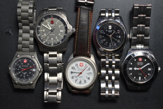 WENGER/SWISS ARMY COLLECTOR WATCHES!!