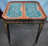 NOTTURNO INTARSIO SORRENTO ITALY GAME TABLE!!