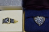 STERLING & TANZANITE RINGS!!