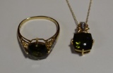 GOLD & MOLDAVITE JEWELRY!!