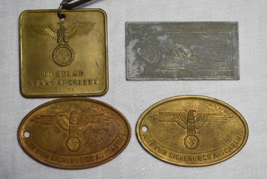 WWII GERMAN COLLECTOR ID'S!!