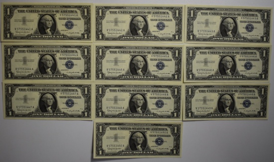 SEQUENTIAL SILVER CERTIFICATES!!!