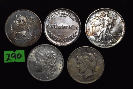 ASSORTED SILVER COINS!!