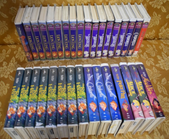 32 DISNEY VHS!! 93