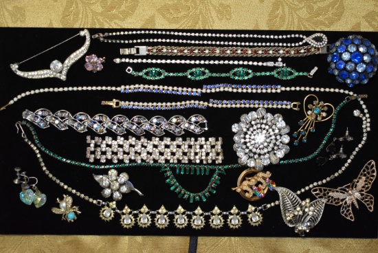 GLAMOROUS COSTUME JEWELRY!!