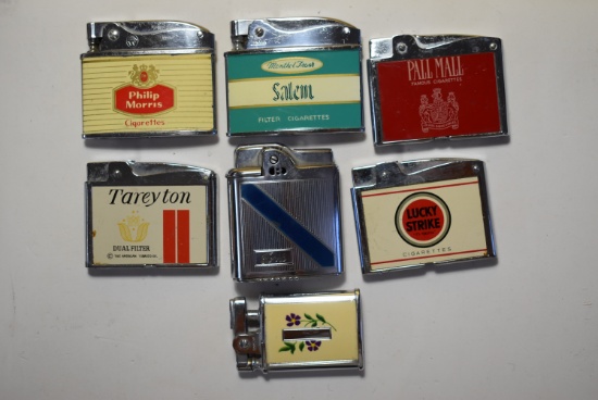 EARLY VINTAGE ADVERTISING LIGHTERS!!